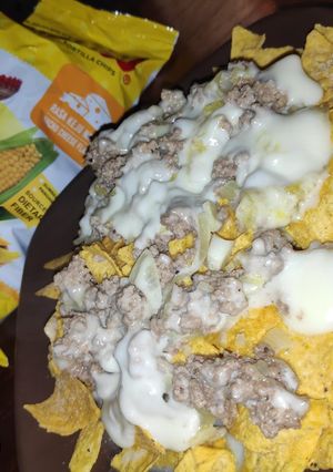 Foto resep Nachos keju lumer
