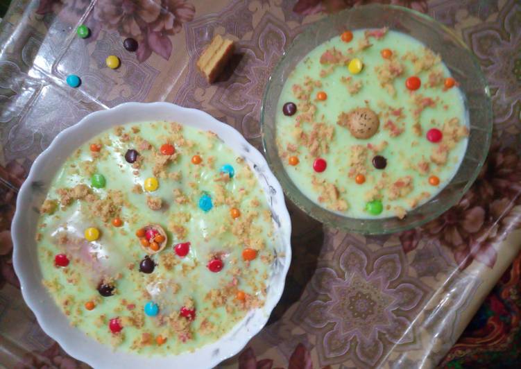 How to Prepare Delicious Cake Custard for Kinder PartY 🎉