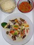 Sop Kaki Kambing Kuah Susu/Santan