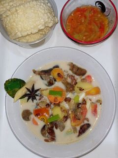 Foto resep Sop Kaki Kambing Kuah Susu/Santan