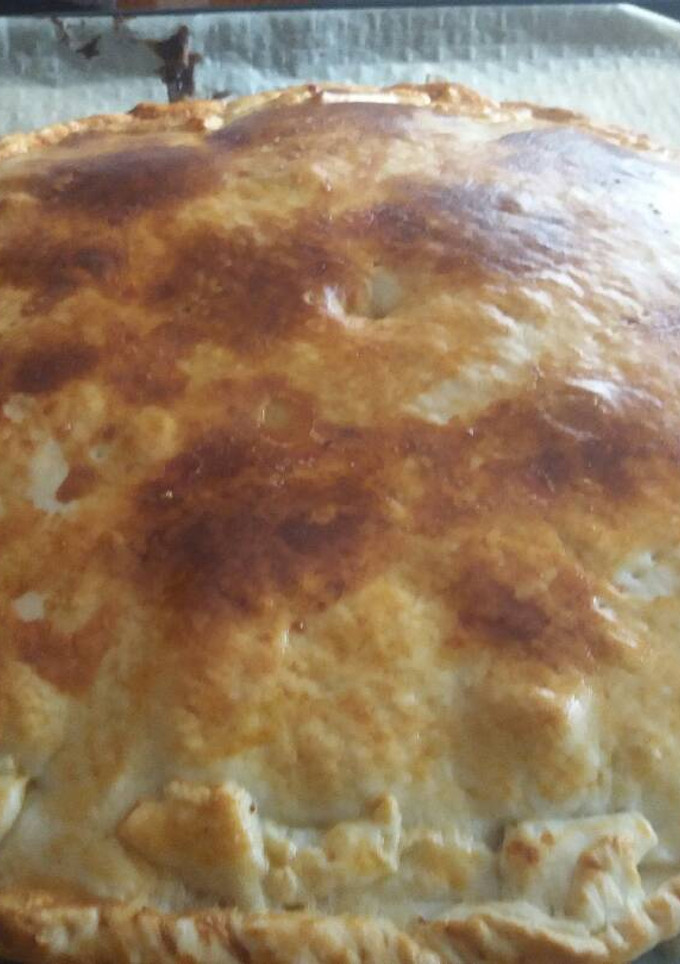 Una foto de Empanada carbonara