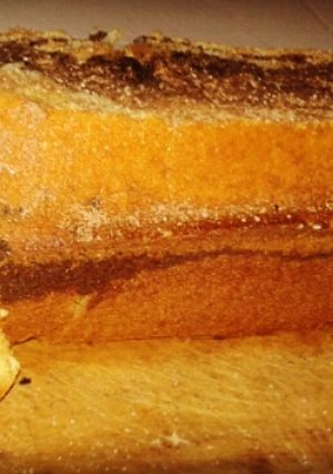 Una foto de Budín marmolado