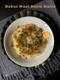 Bubur Nasi Bario Halia