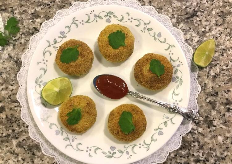 Recipe of Any-night-of-the-week Matar Poha Cutlet