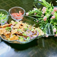 A picture of Chana chat.