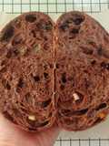 Sourdough Bread Coklat Choco Chips & Manisan Kulit Jeruk/Double Choco Orange Peel Sourdough Bread