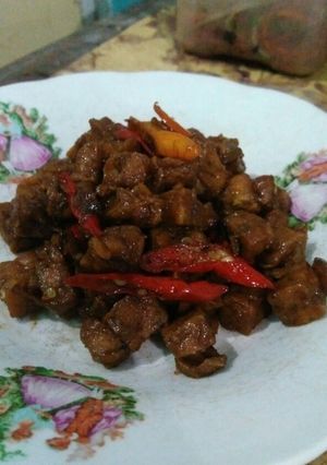 Foto resep Orek basah bumbu iris