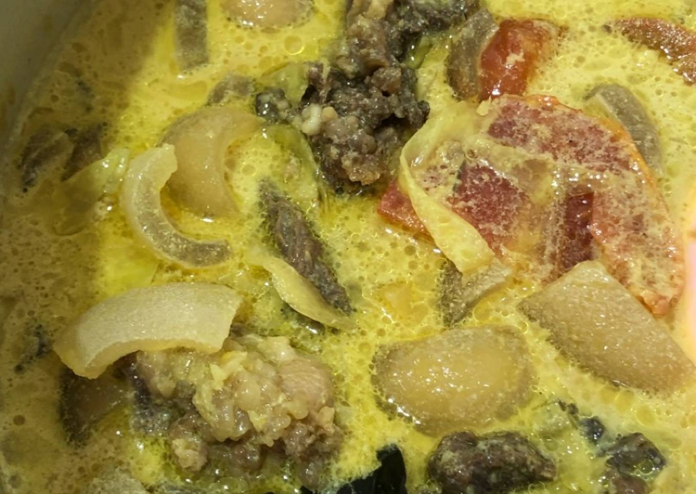 Soto Tangkar Daging Sapi Kikil - Menu anak