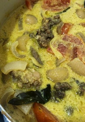 Foto resep Soto Tangkar Daging Sapi Kikil - Menu anak