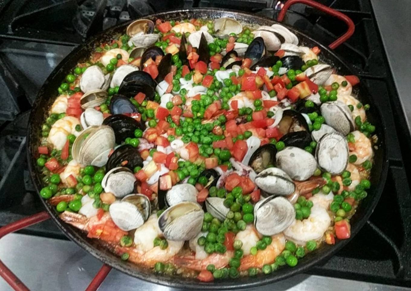 Paella with Fullblood Wagyu Beef Chorizo