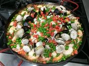 A picture of chicken thighs chorizo