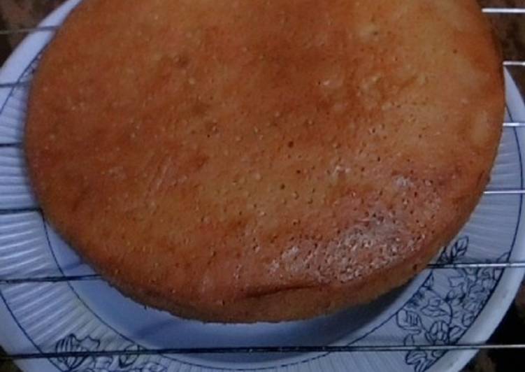 Recipe of Perfect Vanilla cake without oven | Easy Recipe For Collage Students