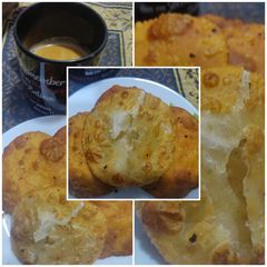 A picture of Cheese kachori.