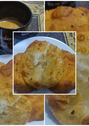 A picture of Cheese kachori.