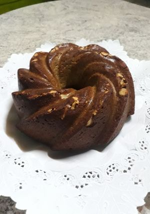 Una foto de Budín de bananas
