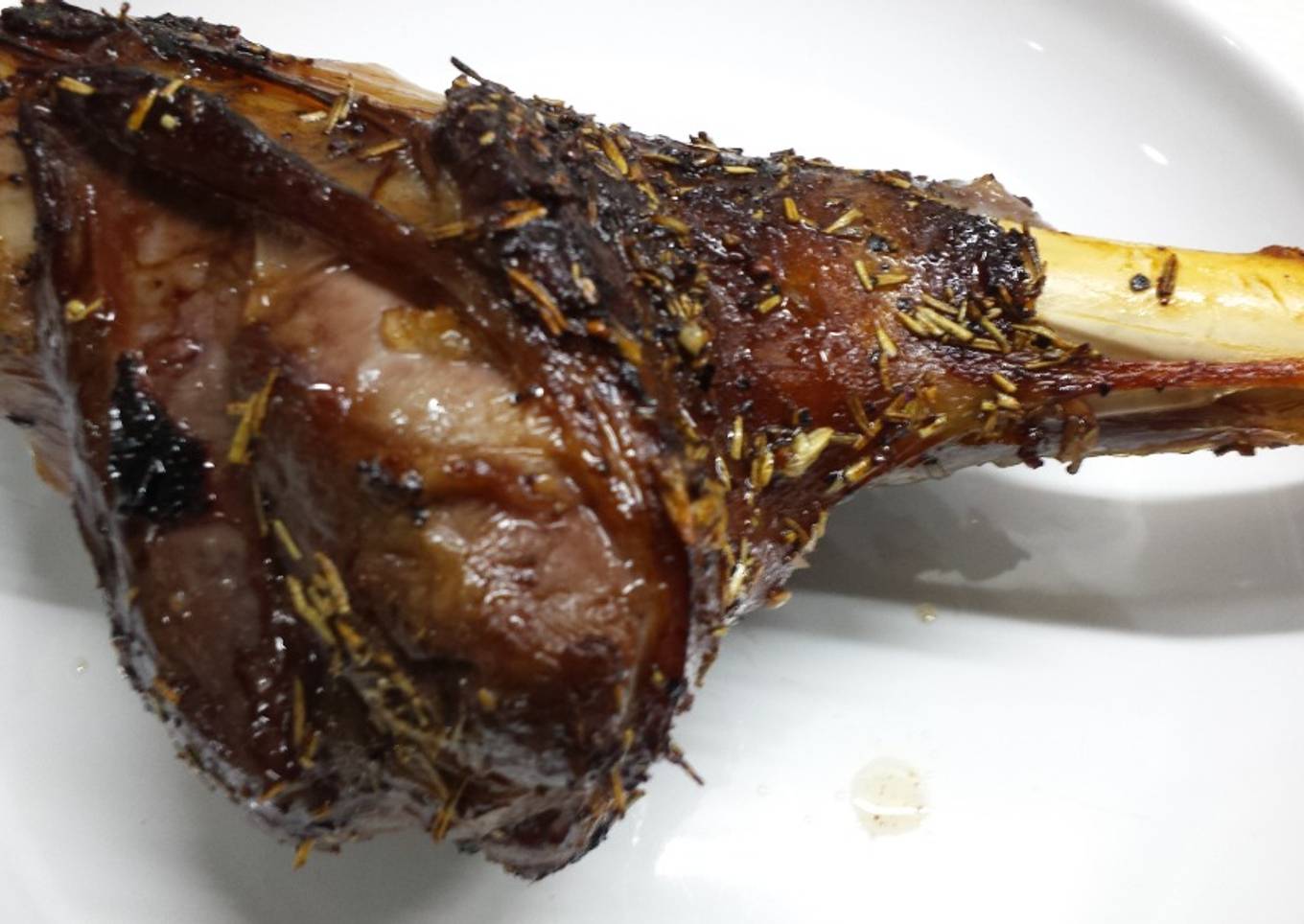 Paha kambing bakar