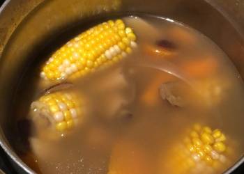 How To Make Recipe Vegetarian Corn Soup Home Style