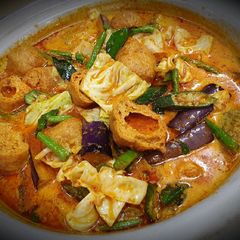 A picture of Curry Vegetables 加里杂菜.