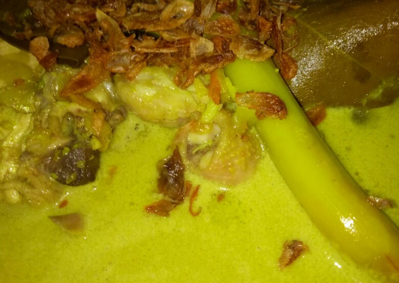 Opor ayam mudah dan enak