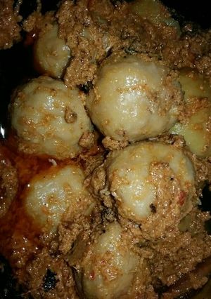 Foto resep Rendang Bakso Simple