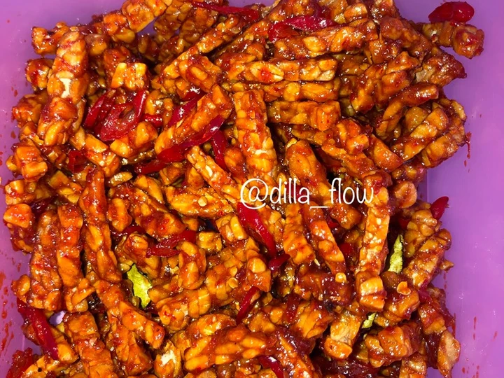 Langkah Mudah untuk Membuat Resep Tempe Kering Pedas Manis yang  Bikin Ketagihan Anti Ribet, Uenak Banget