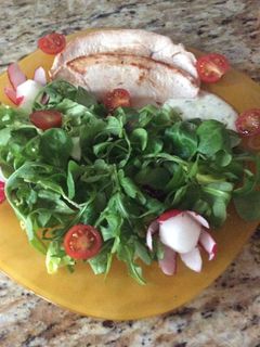 Una foto de Ensalada de pavo 🦃