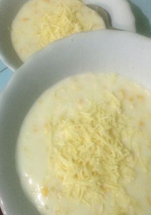 Foto resep Bubur jagung manis