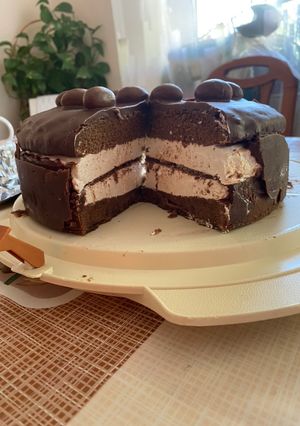 Kinder pingui torta recept fotója