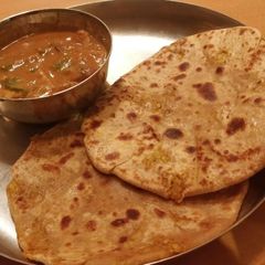 A picture of Aloo Paratha.