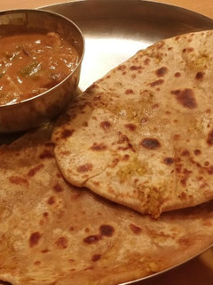 A picture of Aloo Paratha.