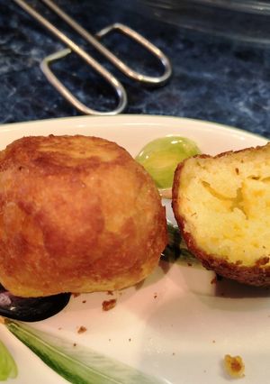 Gluténmentes - Sajtgolyócskák recept fotója
