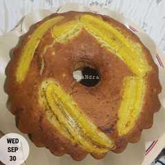 A picture of Cake pisang/bolu pisang.