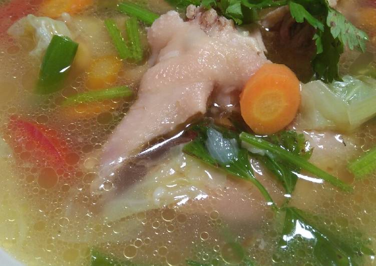 Ini Dia Cara Memasak Sop Ayam Merah Pereda Flu Nikmat Resep Dapur Mama