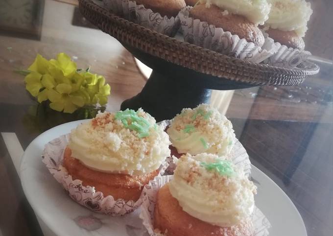 Cupcake alla mimosa