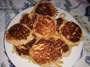 Una foto de pancakes con harina de coco