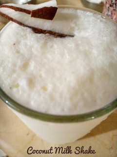 A picture of Coconut Milk Shake.