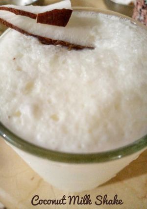 A picture of Coconut Milk Shake.