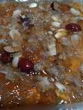 Peach gum dessert collagen minuman sehat lo han guo