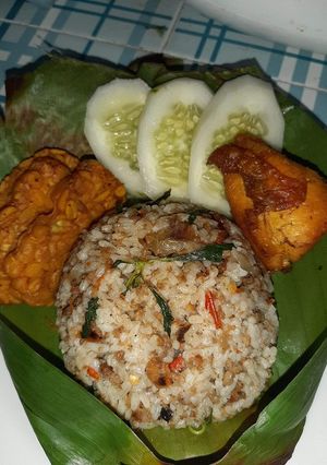 Foto resep Nasi Bakar Tutug Oncom