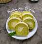 Resep Pandan keju rollcake Anti Gagal