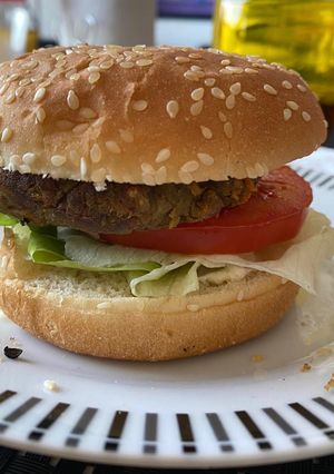 Una foto de Hamburguesas de lentejas