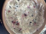Une photo de pudding vanille