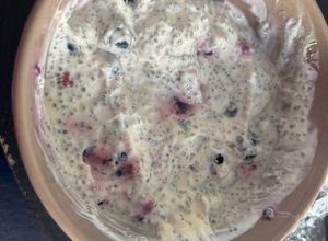 Une photo de Pudding de Chia aux Fruits