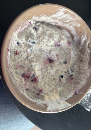 Une photo de Pudding de Chia aux Fruits