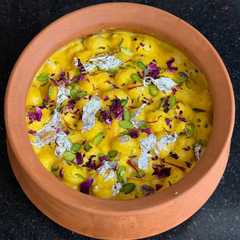 Makhana Mango 🥭 Rasmalai (Kulhad wala Shahi Andaaz Vrat friendly & gluten-free)-レシピのメイン写真