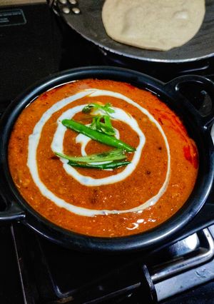 A picture of Dal Makhani Dhaba Style.
