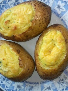 Una foto de Papas rellenas al horno!😊