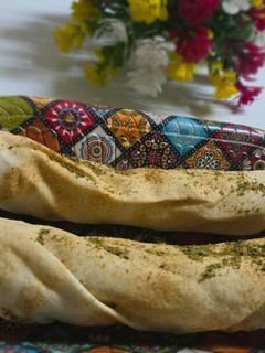 صورة لوصفة عروسة زعتر باللبنة