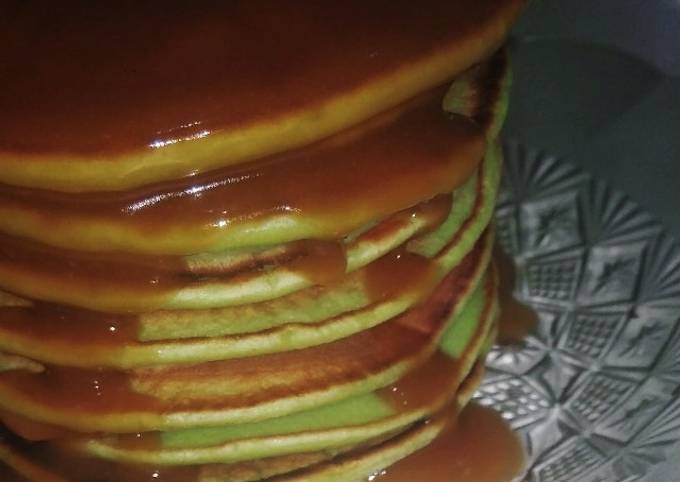 Pancake Pandan Vla Santan Gula Merah