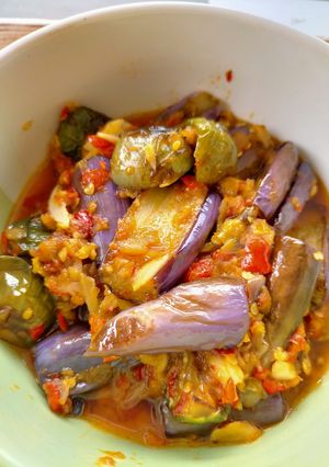 Foto resep Sambal Terong Renyah